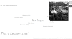 Desktop Screenshot of pierrelachance.net